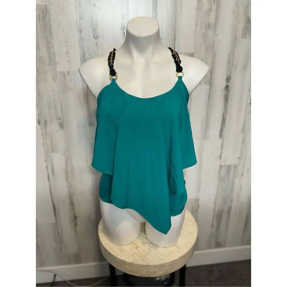 Akira green blouse - Picture 1 of 9